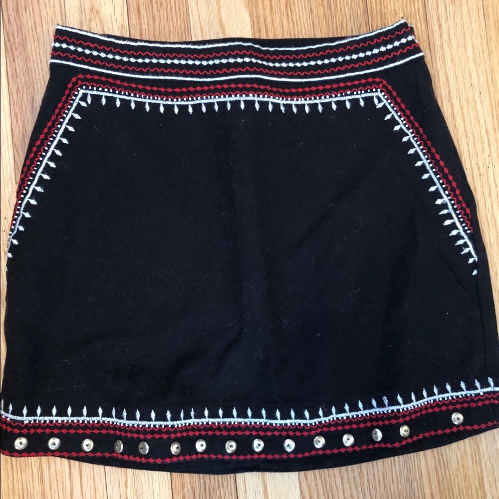 forever 21 embellished skirt